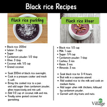 Load image into Gallery viewer, Black Rice (Organically Grown | Unprocessed | Unpolished), 850g