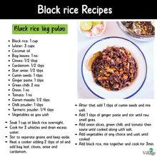 Load image into Gallery viewer, Black Rice (Organically Grown | Unprocessed | Unpolished), 850g