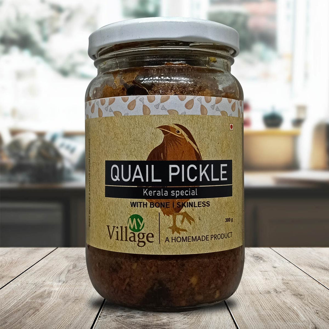 Quail Meat Pickle (Non Spicy) - 300g