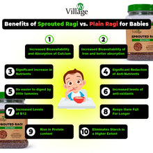 Load image into Gallery viewer, My village Sprouted Wild Ragi whole grains| Instant Healthy Wholesome Food | first food, 500g