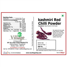 Load image into Gallery viewer, Kashmiri Chilli Powder (Wood fire Roasted), 500g