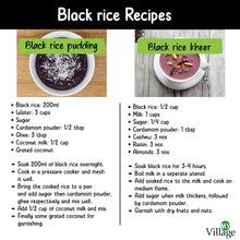 Load image into Gallery viewer, Black Rice (Organically Grown | Unprocessed  | Unpolished), 850g
