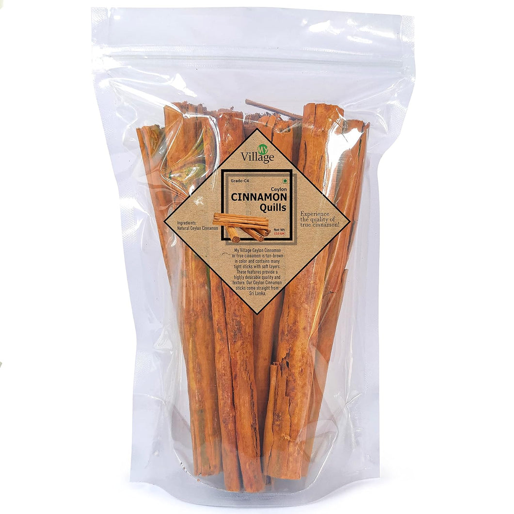 Ceylon Cinnamon Quills(C-4 Grade) | Sri Lankan Dalchini Sticks | 110g