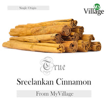 Load image into Gallery viewer, Ceylon Cinnamon Quills(C-4 Grade) | Sri Lankan Dalchini Sticks | 110g

