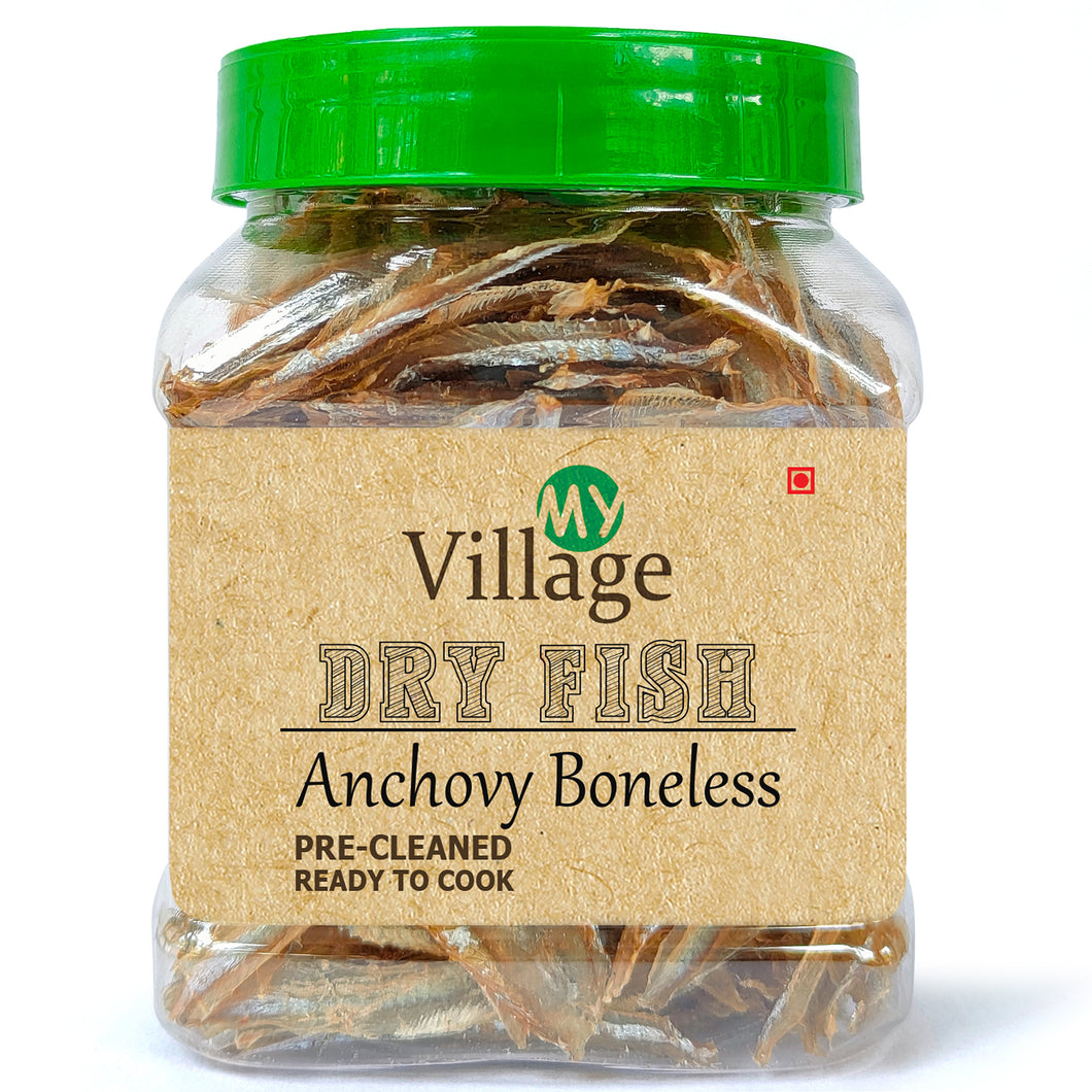 Dry Anchovy-Boneless Fish Meat (Pre-Cleaned, Without Head and Tail)