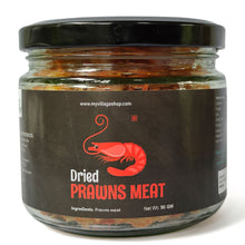 Load image into Gallery viewer, Dry Prawns Meat (fully cleaned/ without shell, premium quality), 90gm
