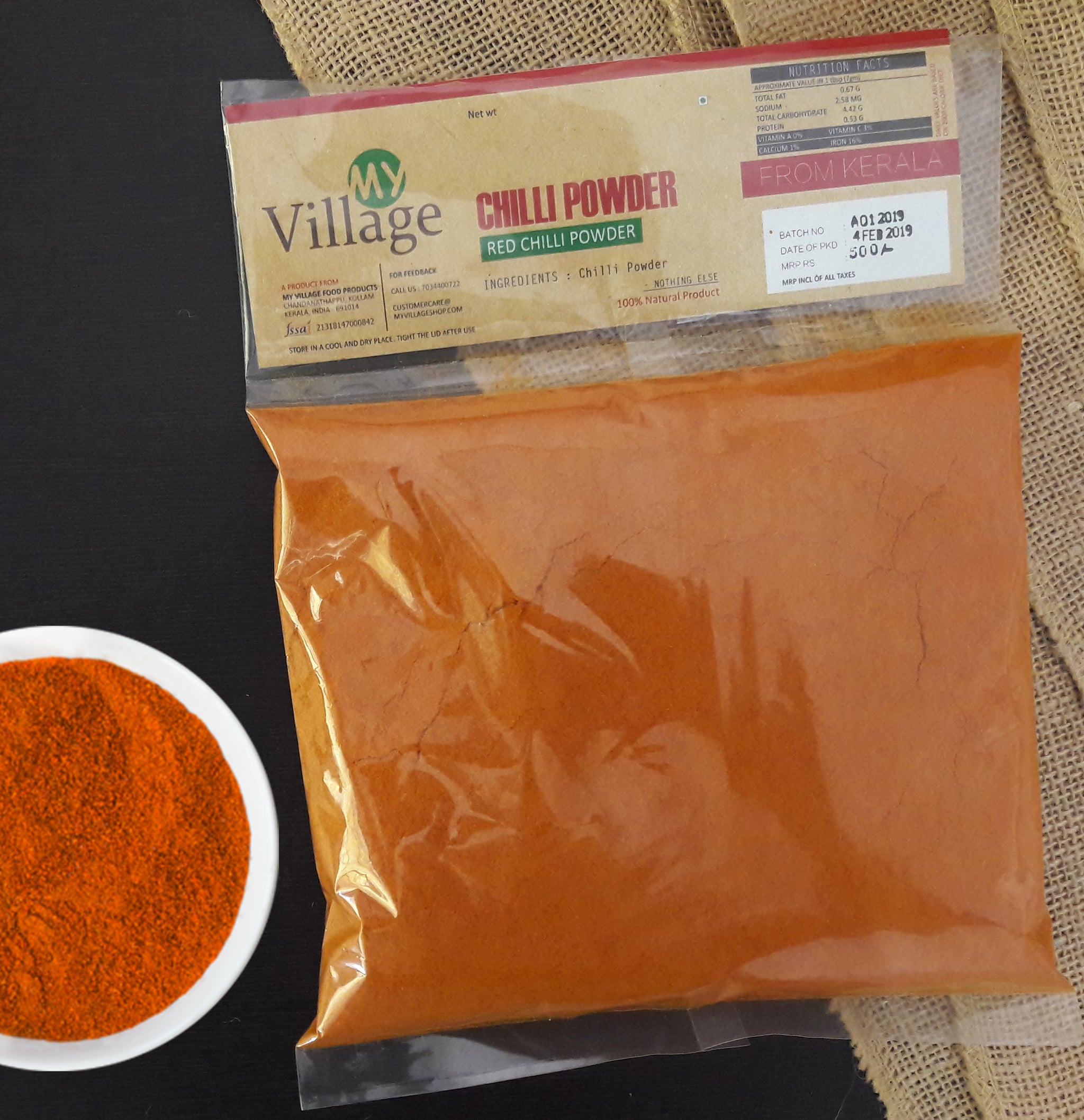 Red Chilli Powder –