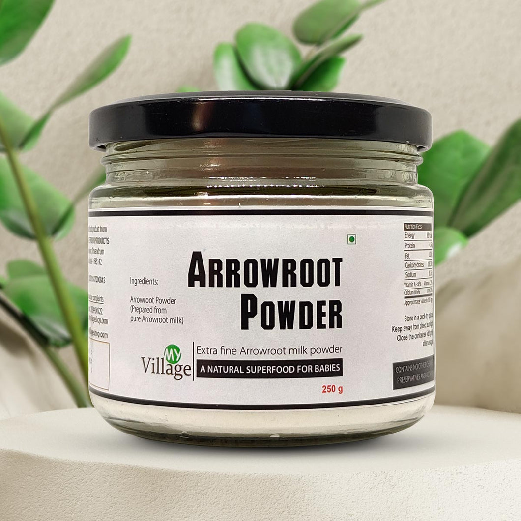 Arrowroot Powder (Extra fine Arrowroot milk powder), 250g