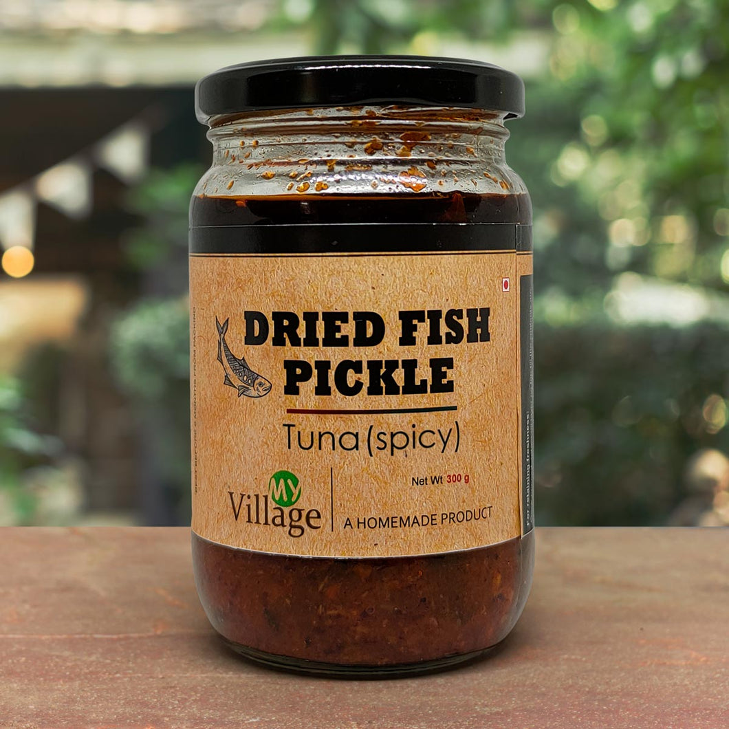 Dry Fish Pickle (Tuna Fish), Homemade Spicy Fish Pickle