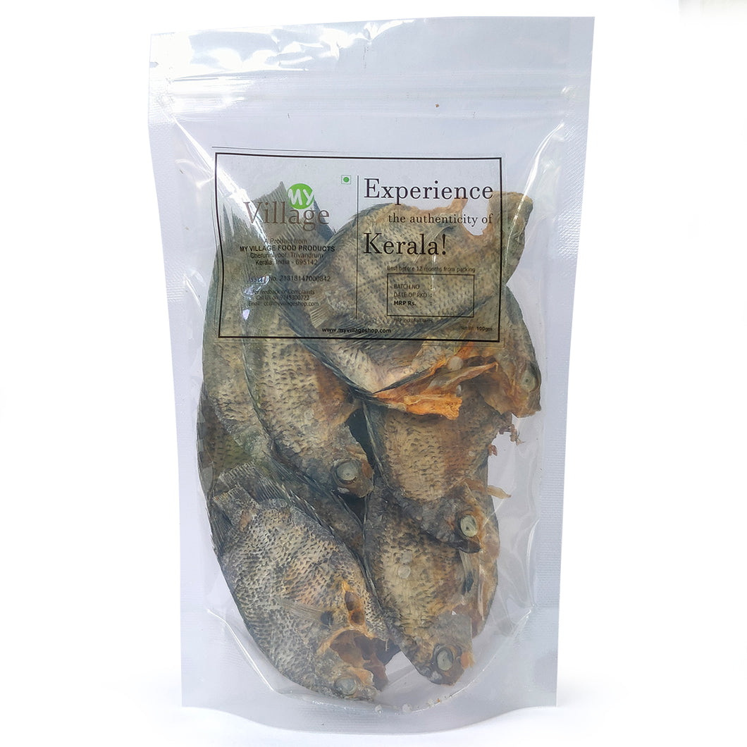 Dried Pearl spot fish (Karimeen)| Erimeen | Pattai (or) Palincha | Cashimera, 100g
