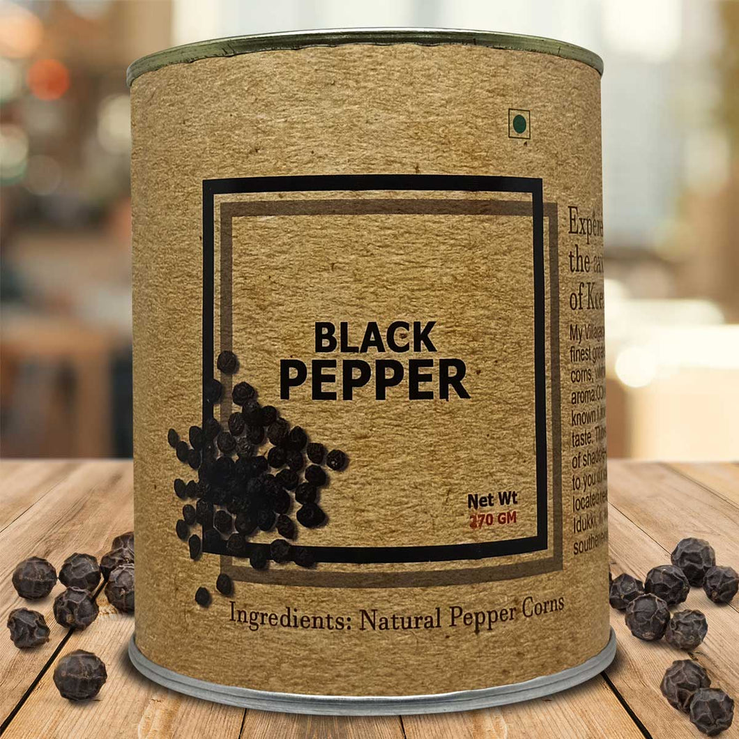 Black Pepper Corns(Idukki), 270g